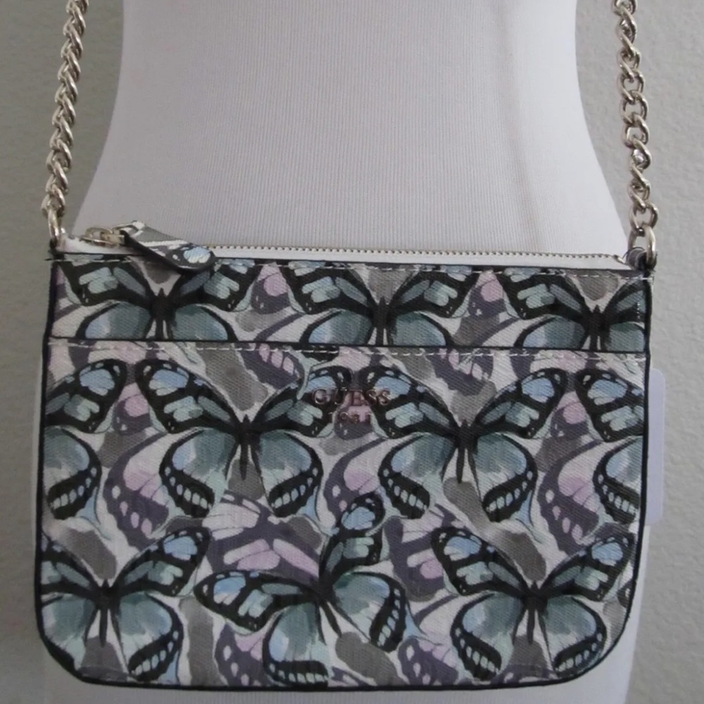 Guess Butterfly Crossbody Purse 🦋 Like new